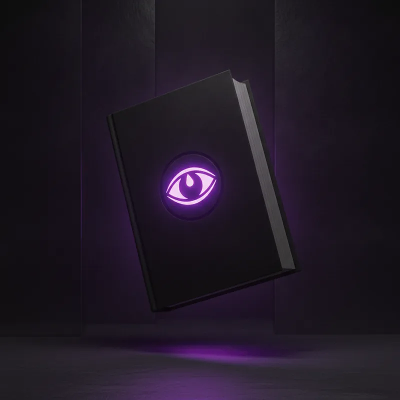 3D illustration: the book Daimones