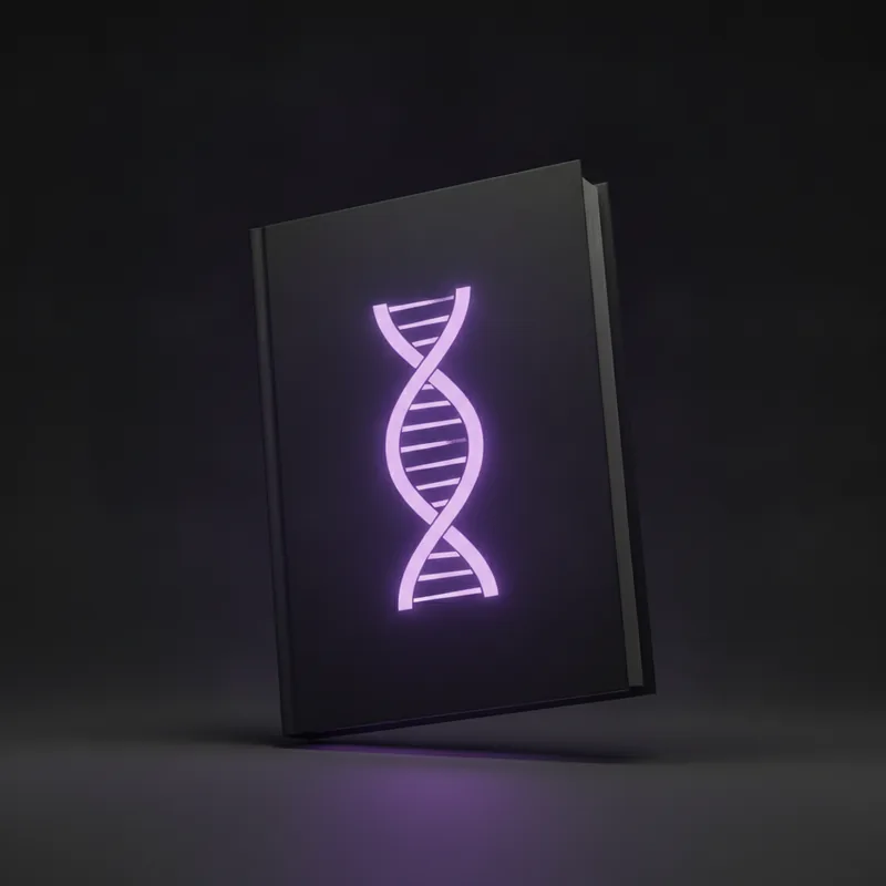 3D illustration: the book Once Humans